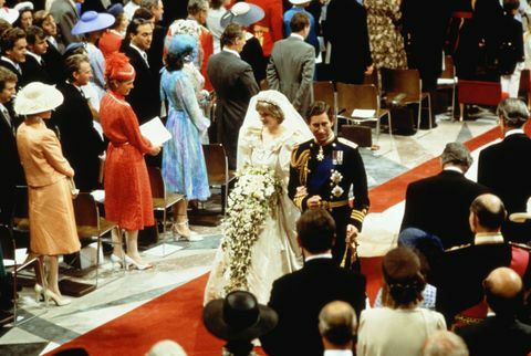 Princas Čarlzas princesė Diana Karališkosios vestuvės 1981