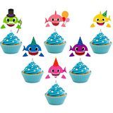 „Shark Cupcake Toppers“