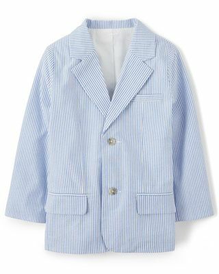 Seersucker Blazer