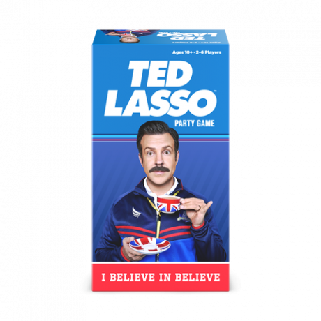 stalo žaidimo „ted lasso“ dėžutė, geras namų ruošos rinkinys geriausiems naujiems žaislams, kurie pasirodys 2022 m.